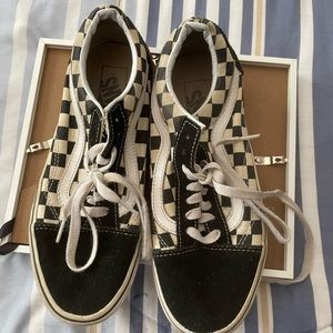 Checkered Vans